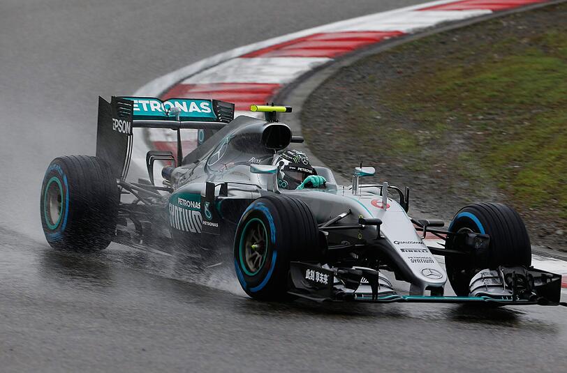 Nico Rosberg startet am Sonntag von ganz vorne.