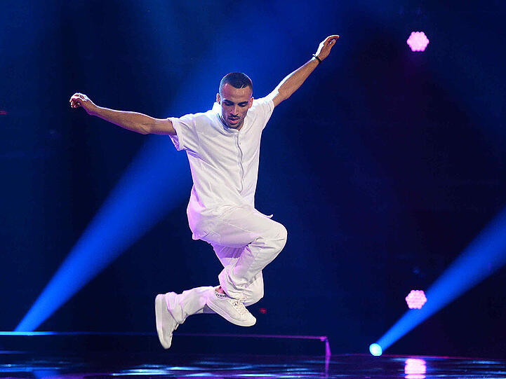 Majid in der Battleshow