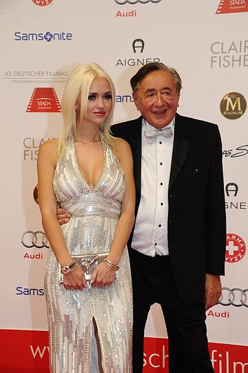 Richard Lugner mit seiner Frau Katzi