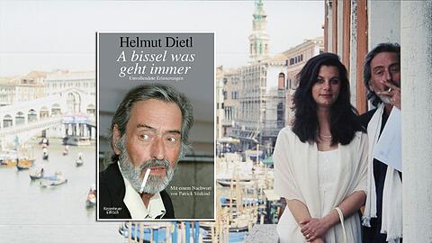 &bdquo;Die letzten 15 Jahre habe ich mit ihm gemeinsam verbracht&ldquo;: Tamara und Helmut Dietl am 26. April 2002, dem Tag ihrer Hochzeit, in Venedig. Ein gutes Jahr später kommt Tochter Serafina zur Welt.