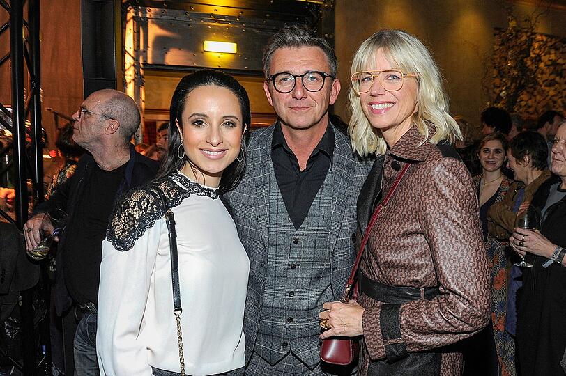 Stephanie Stumph und Hans Sigl mit Frau Susanne