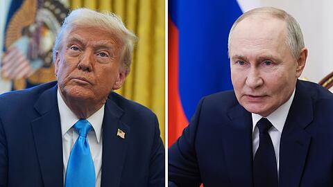 Das nächste Gespräch zwischen Trump und Putin wird mit Spannung erwartet. (Archivbild)