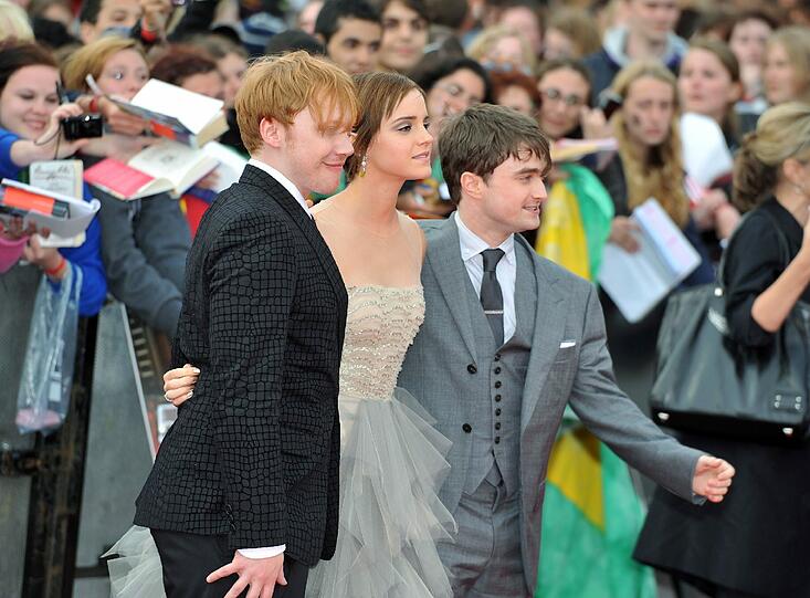 Jubel um die Harry-Potter-Premiere in London.