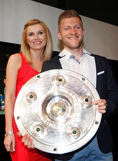 Jakub Blaszczykowski ist seit 2010 mit seiner Agata verheiratet.