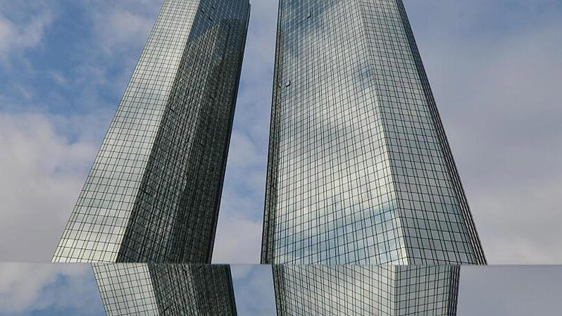 Die Zentrale der Deutschen Bank in Frankfurt am Main.