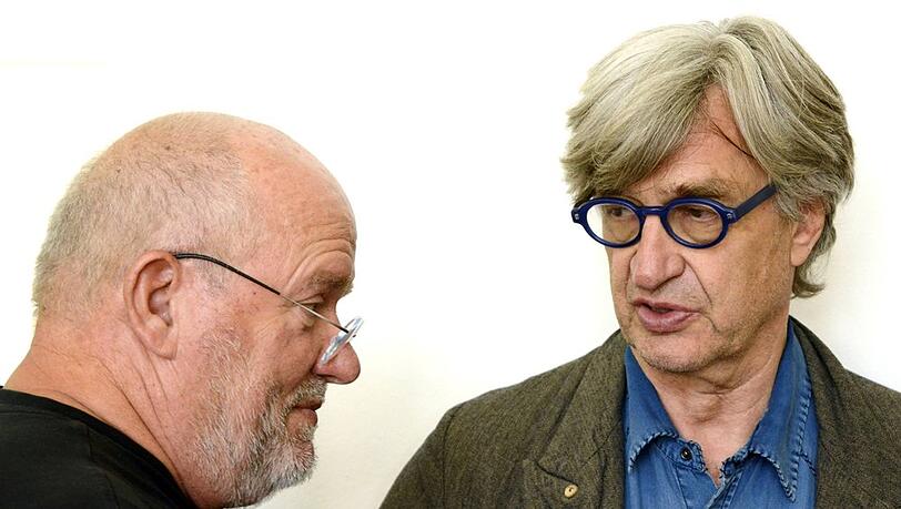 Peter Lindbergh und Wim Wenders waren jahrelang gute Freunde. Peter Lindbergh und Wim Wenders waren jahrelang gute Freunde.