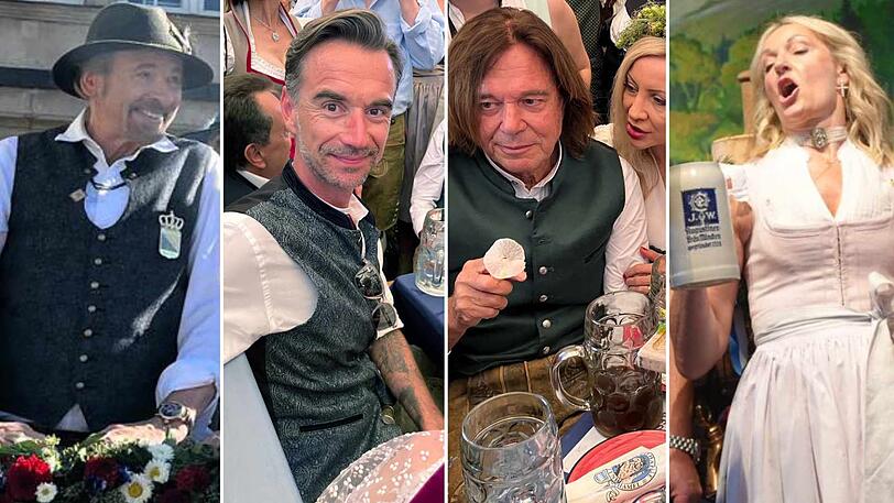 Auf dem Oktoberfest lassen es die Promis schon zum Anstich richtig krachen.