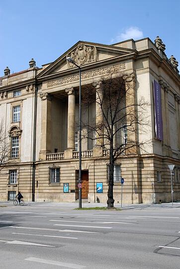 Die Sammlung Schack, hier war vorübergehend die Staatskanzlei.