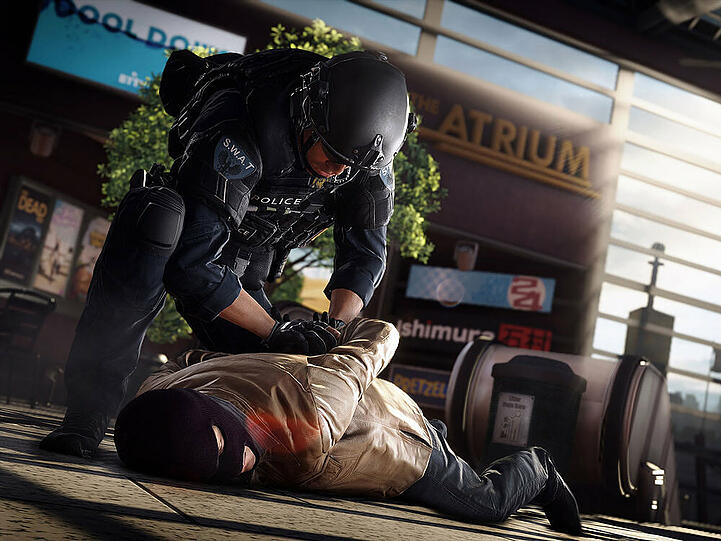 In "Battlefield Hardline" tritt ein Team aus Sondereinsatzkräften der Polizei gegen eine Gruppe von Gangstern an