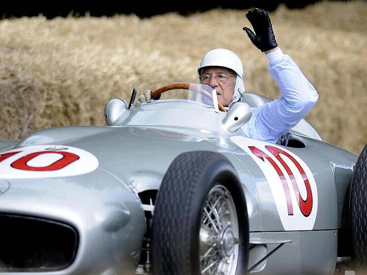 Sir Stirling Moss war am Ostersonntag gestorben.