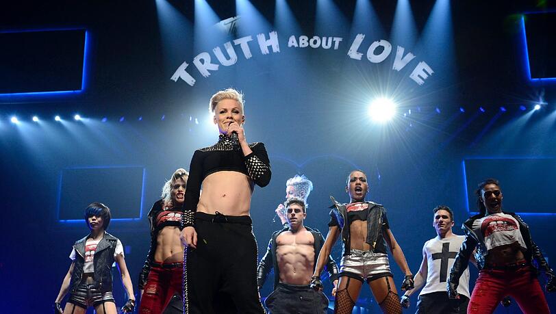 Längst ausverkauft: Die zwei Münchner Konzerte im Rahmen der Pink-Tournee "The truth about Love".