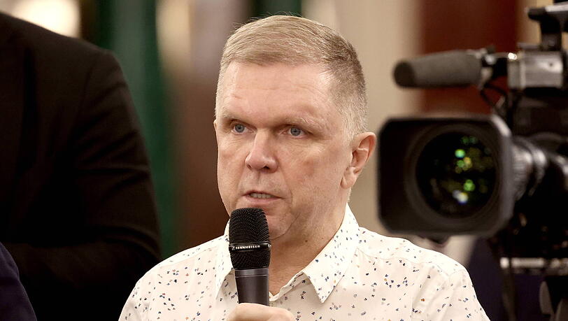 Der russische Journalist und Politologe Andrej Kolesnikov. Der russische Journalist und Politologe Andrej Kolesnikov.