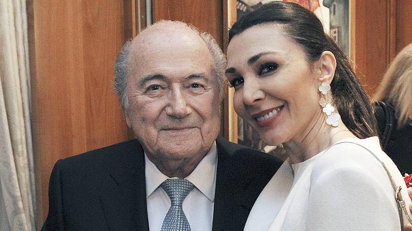 Ex-Fifa-Präsident Sepp Blatter mit Freundin Linda
