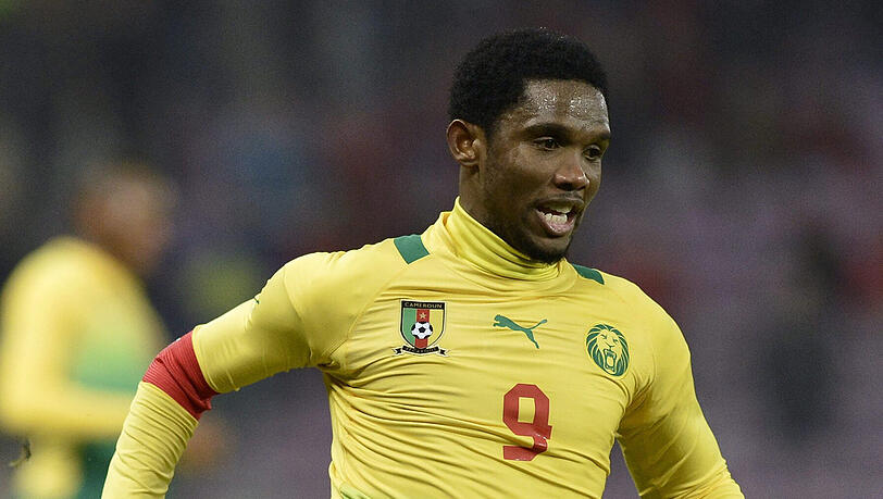 Samuel Eto'o, der Superstar aus Kamerun soll englischen Medien zufolge von Anschi Machatschkala an die Stamford
Bridge wechseln.
