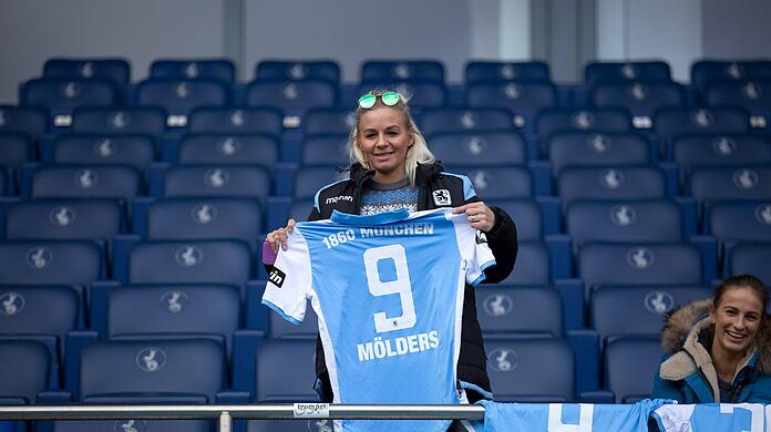 Yvonne Mölders:  Frau von 1860-Kapitän Sascha Mölders.
