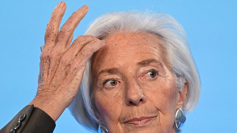 Oberstes Ziel der Euro-W&auml;hrungsh&uuml;ter um EZB-Pr&auml;sidentin Christine Lagarde ist es, die Inflation im Zaum zu halten und f&uuml;r einen stabilen Euro zu sorgen. (Archivbild)