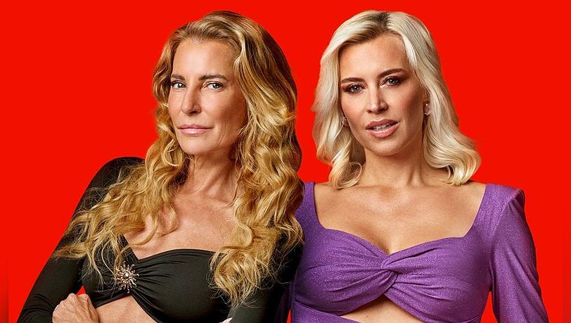 Giulia Siegel (li.) und Verena Kerth waren mal Freundinnen. Giulia Siegel (li.) und Verena Kerth waren mal Freundinnen.