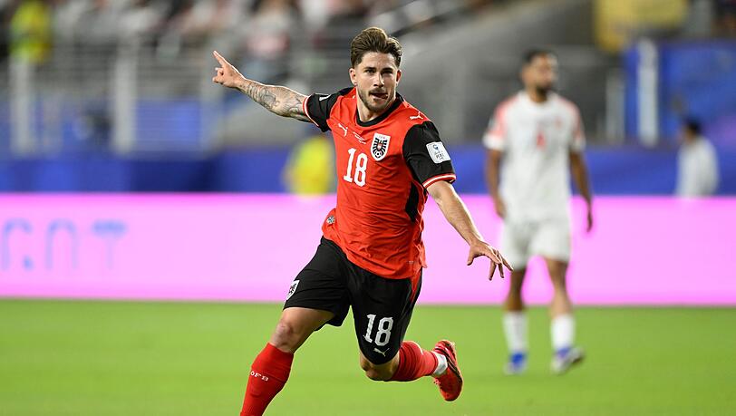 Romano Schmid hatte nach 20 Minuten Grund zur Freude. Romano Schmid hatte nach 20 Minuten Grund zur Freude.