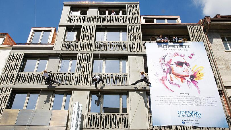 Millionen-Neubau: Die Hofstatt in der Sendlinger Straße, hier bei der Eröffnung. Millionen-Neubau: Die Hofstatt in der Sendlinger Straße, hier bei der Eröffnung.