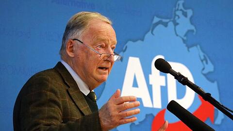 AfD-Chef Alexander Gauland. - Am 30. November findet in Braunschweig der AfD-Parteitag statt. Dort wird der Parteivorstand neu gewählt. Und die Partei muss über ihre Haltung zur Identitären Bewegung entscheiden.