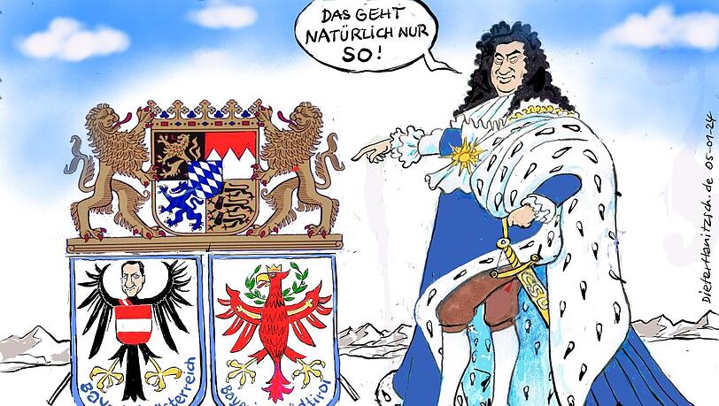 Bavaria first: Söder hat, was das neue Staatskonstrukt anbelangt, seine ganz eigenen Vorstellungen. Bavaria first: Söder hat, was das neue Staatskonstrukt anbelangt, seine ganz eigenen Vorstellungen.