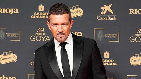 Antonio Banderas bei der Goya-Verleihung 2025 im andalusischen Granada in Spanien.