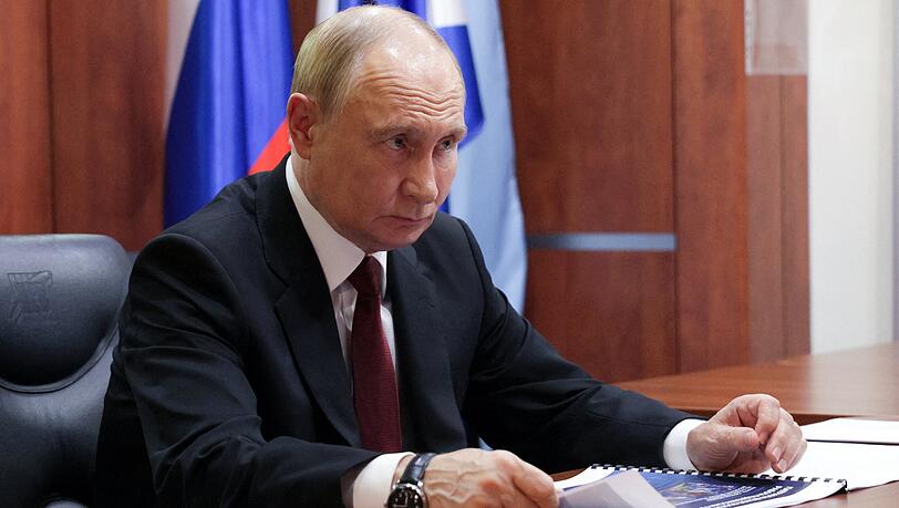 Hat ein Treffen mit Selenskyj bislang immer abgelehnt: der russische Präsident Wladimir Putin. Hat ein Treffen mit Selenskyj bislang immer abgelehnt: der russische Präsident Wladimir Putin.