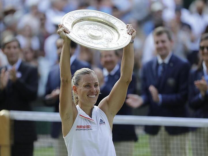 Titelverteidigerin in Wimbledon: Angelique Kerber.