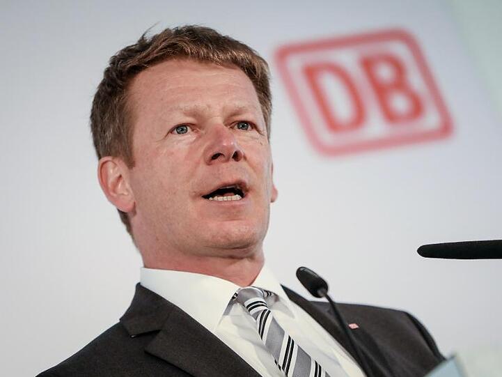 Der Vorstandsvorsitzende der Deutschen Bahn AG, Richard Lutz.