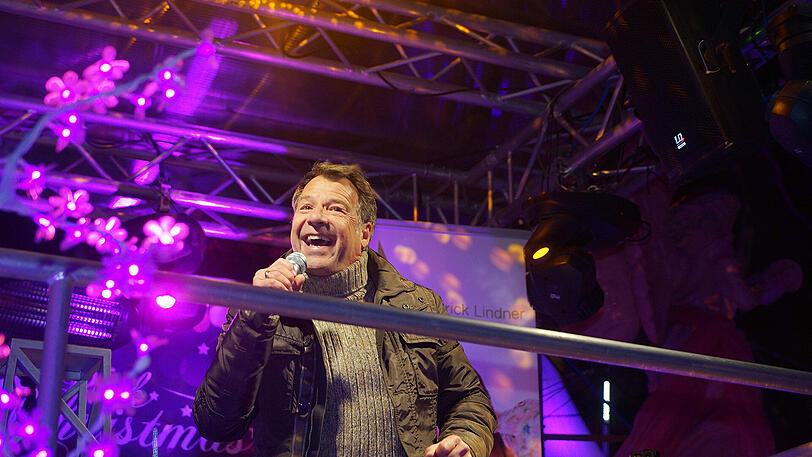 Schlagersänger Patrick Lindner ist dem queeren Weihnachtsmarkt schon länger verbunden. Im Bild: Ein Auftritt von 2017.