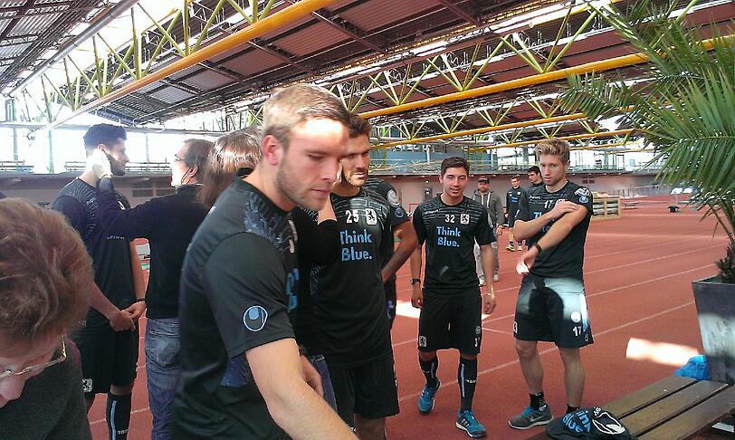 Die Bilder vom Laktattest in der Werner-von-Linde-Halle.