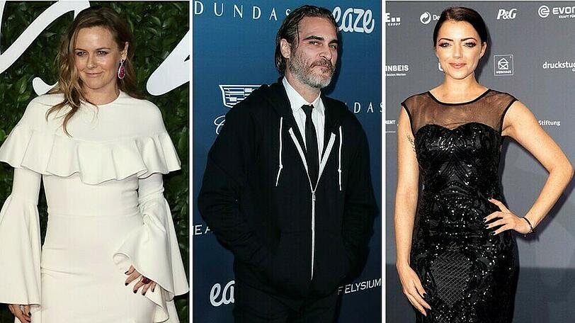 Die Schauspieler Alicia Silverstone, Joaquin Phoenix und Anne Menden machen beim Veganuary mit