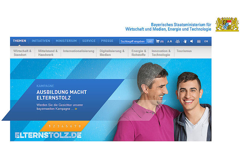 Das bayerische Wirtschaftsministerium wirbt seit Neuestem für Ausbildungsberufe.