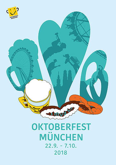 Oktoberfest-Plakat-Entwurf.