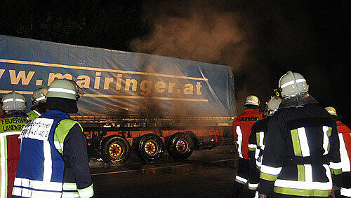 Die Feuerwehr konnte den Brand schnell löschen Die Feuerwehr konnte den Brand schnell löschen