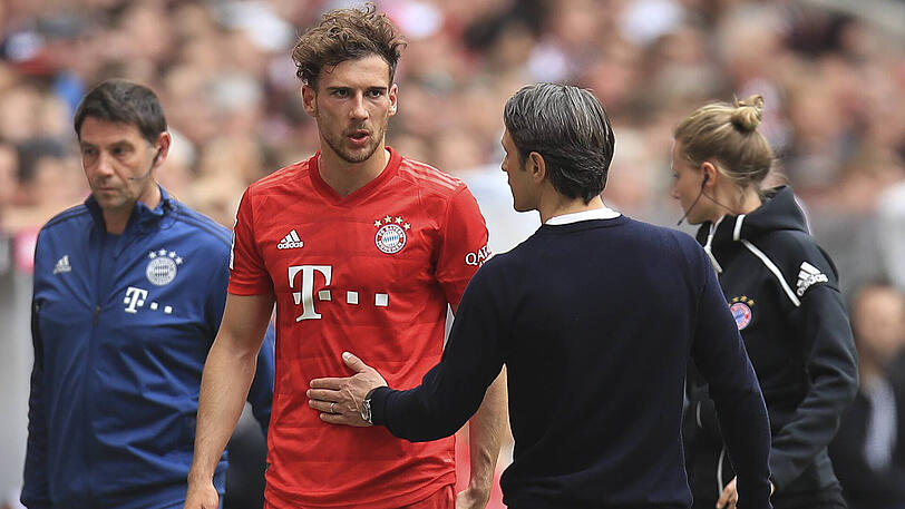 Leon Goretzka musste gegen Eintracht Frankfurt verletzt ausgewechselt werden.