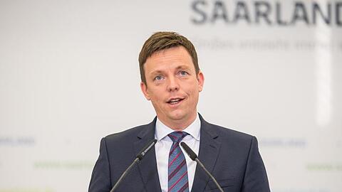 Saarlands Ministerpräsident Hans (CDU) warnt die guten Umfragewerte zu zerreden.