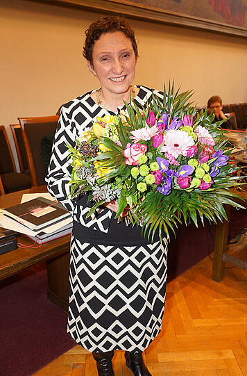 Beatrix Zurek am Donnerstag nach der Wahl.
