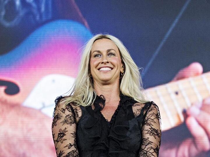 Alanis Morissette beim Kaaboo Festival in San Diego 2017.