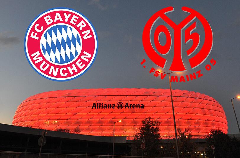Der FC Bayern empfängt den 1. FSV Mainz 05 am Mittwoch in der Allianz Arena.