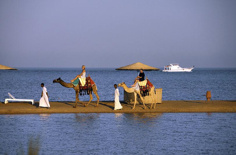 Im Ägypten-Urlaub am Roten Meer - wie hier in El Gouna - müssen sich Urlauber derzeit keine Sorgen wegen der Proteste in Kairo machen.