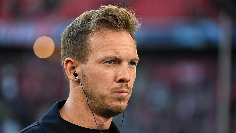 Julian Nagelsmann hat sich am Dienstag über Stürmer Mathys Tel geäußert.