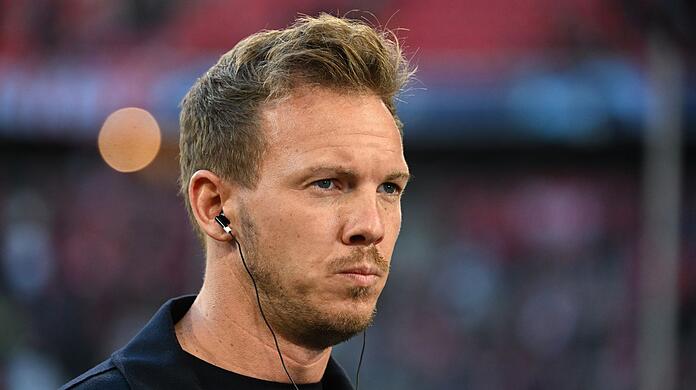 Julian Nagelsmann hat sich am Dienstag über Stürmer Mathys Tel geäußert.