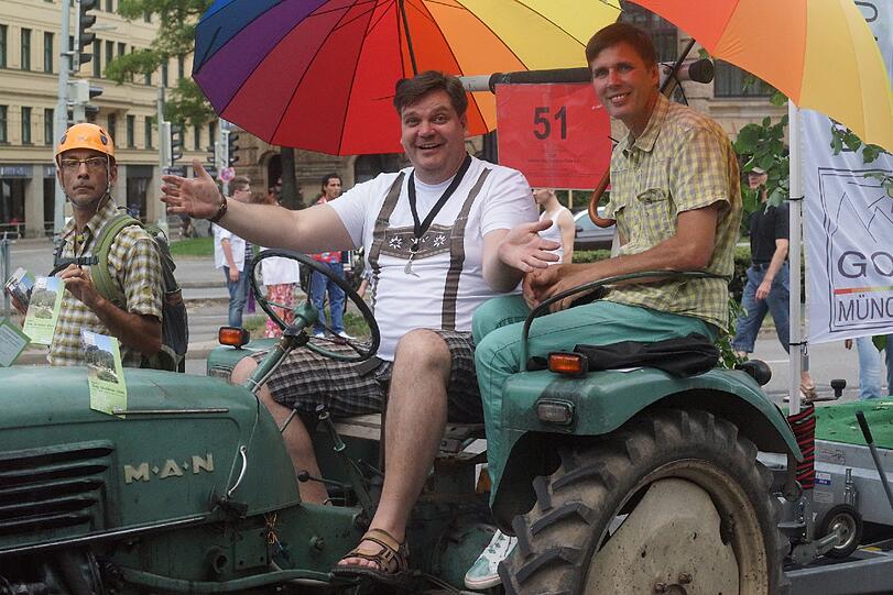 Die Bilder vom Christopher Street Day in der Münchner Innenstadt
