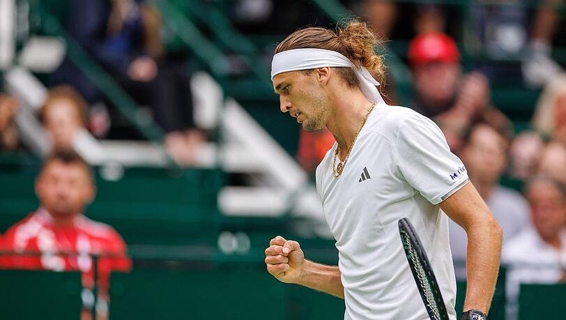 Alexander Zverev hat Deutschland gegen Kroatien in Führung gebracht. Alexander Zverev hat Deutschland gegen Kroatien in Führung gebracht.