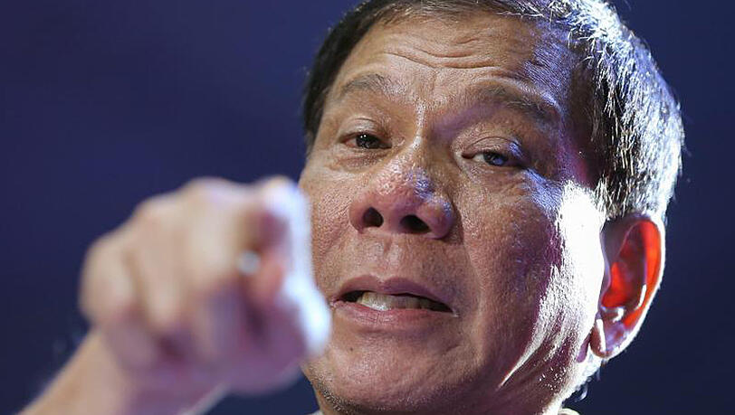 Duterte ist ein Mann der klaren Worte. Foto: Duterte ist ein Mann der klaren Worte. Foto: