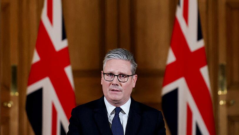 Der britische Premier Keir Starmer will Medienberichten zufolge die Anerkennung eines Staats Palästina verkünden. (Archivfoto)