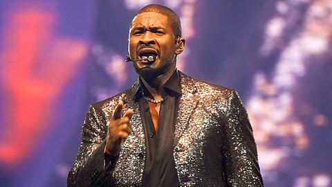 Usher auf der B&uuml;hne.