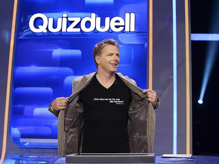 "Das Internet ist für uns alle Neuland": Jörg Pilawa im Mai beim "Quizduell"