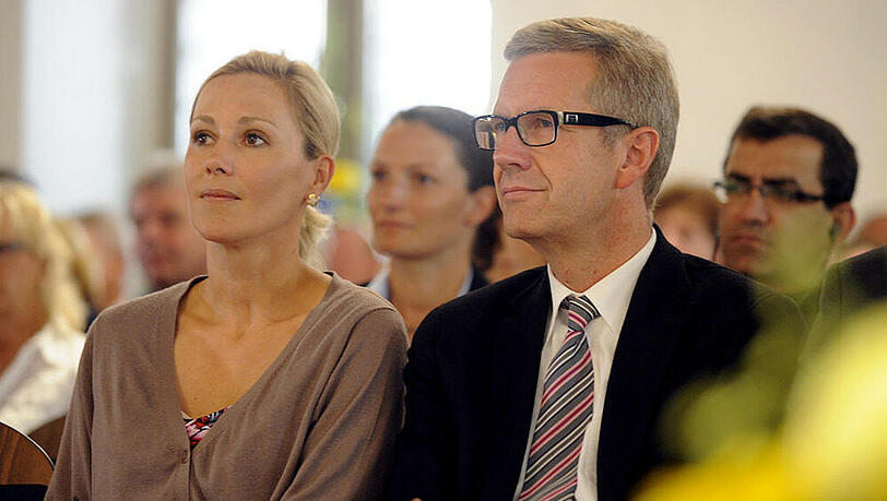 Bettina und Christian Wulff im September 2012 Bettina und Christian Wulff im September 2012